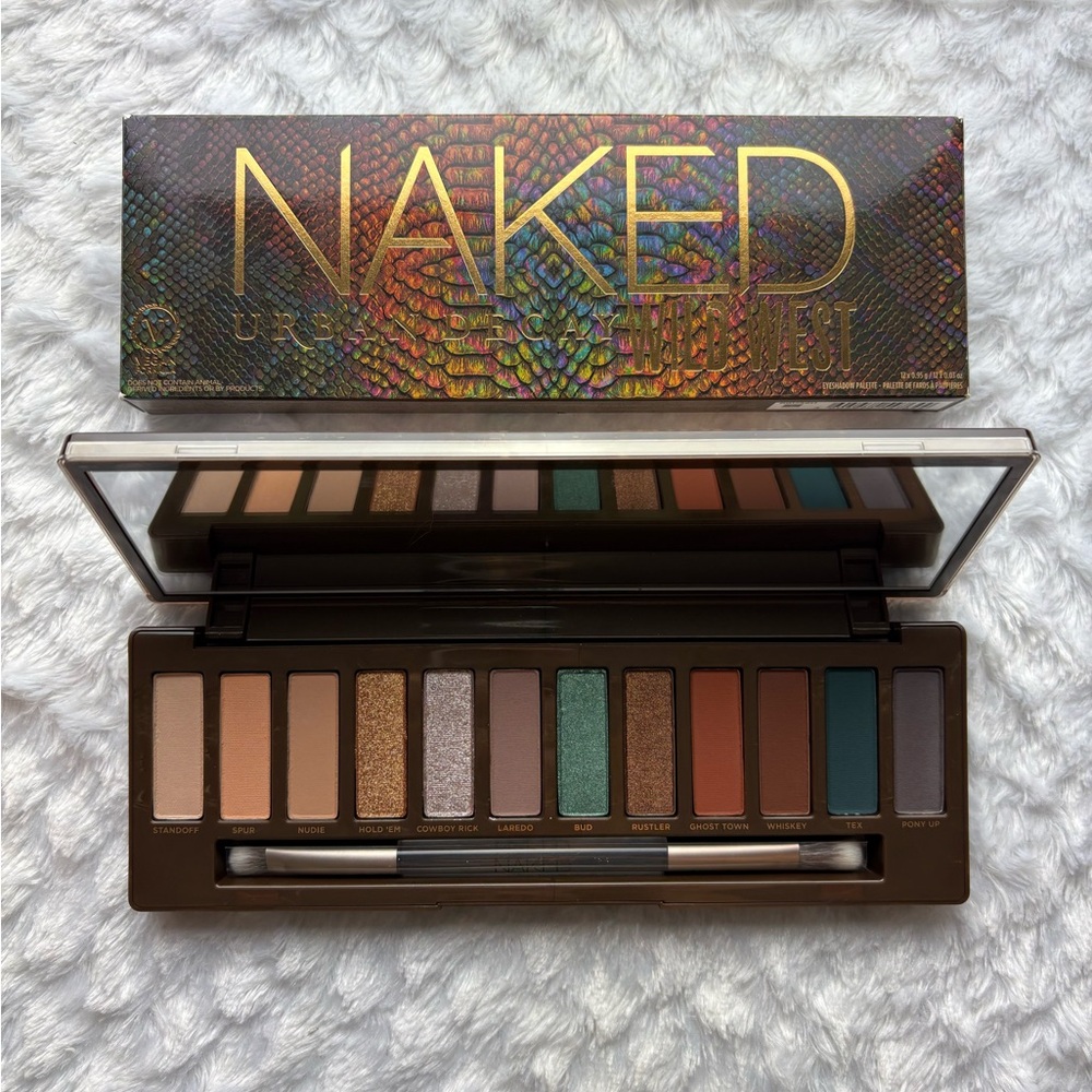 Urban Decay Naked Wild West Eyeshadow Palette - Earthy Tones Vegan Formula